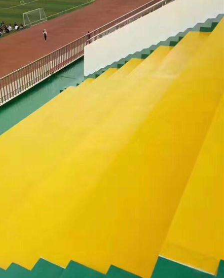 建水球场台阶翻新修补改造